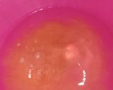 A picture of step 1 of Mix fruit juice.