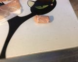 Une image de l'étape 4 de Melon charentais au jambon cru, brousse artisanale corse et poivre.
