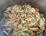 Foto del paso 4 de la receta: Arroz chino con pollo