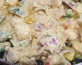 A picture of step 1 of Paneer tikka Masala.