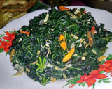 Foto langkah ke 6 dari resep Tumis Daun Pepaya Jepang Anti Pahit.