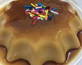 A picture of step 1 of Caramel pudding.