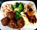 A picture of step 9 of My Beef & Stuffing Meatballs in Beef Gravy 🤗.