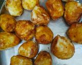 A picture of step 3 of Bharma aloo.