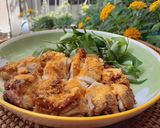 Hình bước làm 2 của món Gà rút xương chiên giòn rắc phomai
