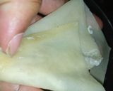 A picture of step 8 of Samosa pockets.
