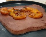 Foto del paso 5 de la receta: Carpaccio Templado de Nectarina Caramelizada con Pavo Glaseado a la Sartén