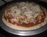 A picture of step 4 of Homemade tawa pizza.