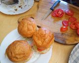 A picture of step 8 of Beef Burger.