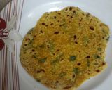 A picture of step 9 of Methi thepla.