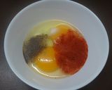 A picture of step 5 of Creamy Egg Frankie.