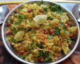 आलू प्याज़ का पोहा (Aloo Pyaz ka poha recipe in hindi) रेसिपी चरण 4 फोटो