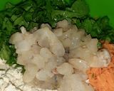 Foto langkah ke 2 dari resep Sawi gulung isi udang (menu diet).