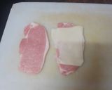 Foto del paso 1 de la receta: Libritos de cinta de lomo con mozzarella y jamón serrano en freidora de aire