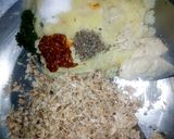 A picture of step 3 of Patato chicken sticks.