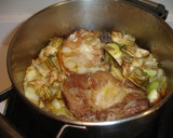 Foto del paso 5 de la receta: Chuletas de cerdo con guarnición de la huerta