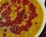 A picture of step 8 of Dal palak.