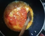 Foto del paso 2 de la receta: Espaguetis con salsa Pomodoro y cubos de milanesa de cerdo
