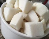 Foto del paso 1 de la receta: Ñame con verduras y tofu