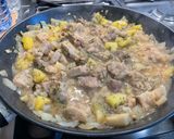 Une image de l'étape 17 de Porc à l'ananas, prune et gingembre.