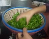 A picture of step 2 of Sarson ka Saag With Makki ki Roti.