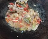 Foto langkah ke 3 dari resep Tumis Kikil Terong Tahu Cabe Hijau.