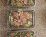 A picture of step 6 of Pea and Ham Salad.