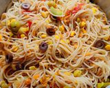 صورة لخطوة 5 من وصفة إسباجيتي بالخضروات 🍝
