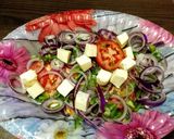 A picture of step 1 of Golden shine crunch salad with Tulsi.