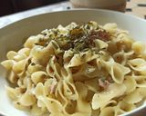 A picture of step 5 of Tuna & Tarragon Pasta.