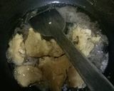 A picture of step 2 of Buttery jaggery badam chikki.