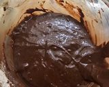 Gambar langkah 6 resipi Fudgy Brownie Crinkle Cookies.