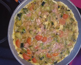 Foto del paso 4 de la receta: Tortilla de verduras y atún