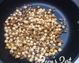 A picture of step 1 of Gud Chana.