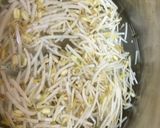 A picture of step 3 of Moong beans sprout salad.