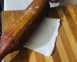 A picture of step 2 of Potato Pinwheels.