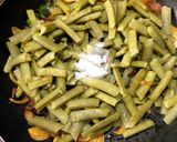 A picture of step 4 of Cluster Beans Curry - Andhra Style.