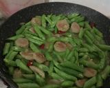 Foto langkah ke 3 dari resep Tumis Buncis Udang Bakso non MSG.