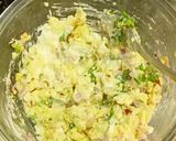 A picture of step 1 of Eggs Sandwich.