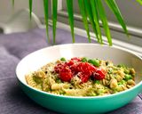 A picture of step 7 of Avocado Pasta with Roast Cherry Tomatoes.