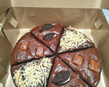 Foto langkah ke 6 dari resep Brownies Panggang / Fudgy Brownies.