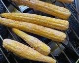 A picture of step 3 of Grilled Baby corn.