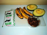 Avacado Banana smoothie with dates- #4weekschallenge