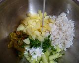 صورة لخطوة 1 من وصفة سلطة الأرز والبطاطس