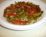 Foto del paso 7 de la receta: Espencat de pimientos y bacalao
