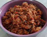 Foto langkah ke 7 dari resep Cakalang Suwir Pedas.