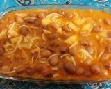 عکس مرحله 3 از دستور خوراک لوبیا چیتی با رشته فرنگی(رشته سوپ)