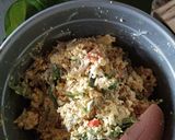 Foto langkah ke 4 dari resep Pepes Tahu Teri.