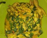 Foto langkah ke 4 dari resep Rangsak ceker daun kemangi.