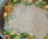 Foto del paso 3 de la receta: Risotto de vegetales con pulpo y pollo.